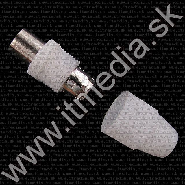 Image of Coaxial (TV) connector, Plastic, Female (IT3922)